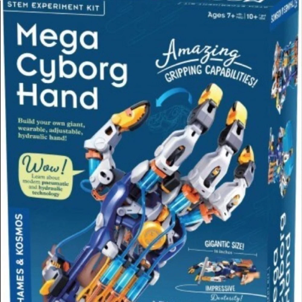 Thames & Kosmos New In Box Mega Cyborg Hand Stem Educational Learning  Toys NEW